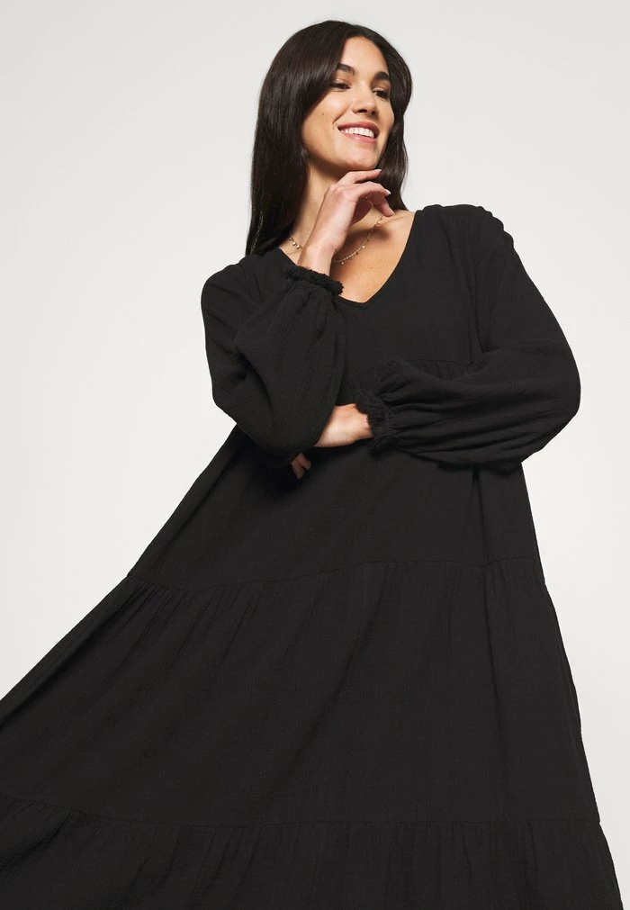 BEACH EDIT HABITAT DRESS - Beach accessory - black Seafolly BEACH EDIT HABITAT DRESS - Beach Accessory - Black -Seafolly Shop c337e812da1443b187f0fe379ece7a9e