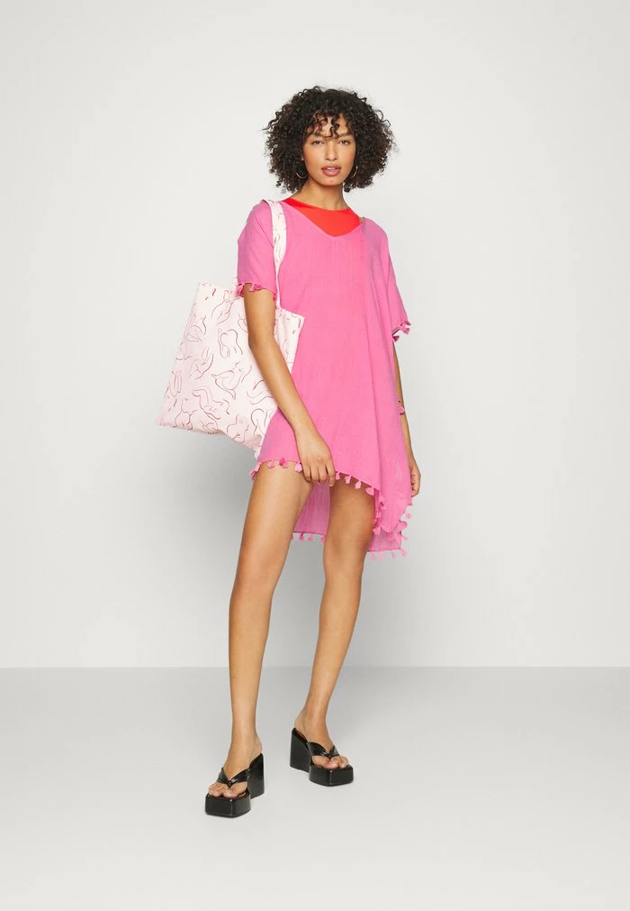 BEACH EDIT AMNESIA KAFTAN - Beach accessory - pink Seafolly BEACH EDIT AMNESIA KAFTAN - Beach Accessory - Pink -Seafolly Shop c41fc063336f4ff9ab6aea469a1cc58f