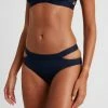 Seafolly ACTIVE SPLIT BAND HIPSTER - Bikini Bottoms - Indigo