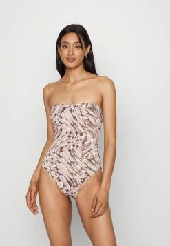 Seafolly POOLSIDE BANDEAU ONE PIECE - Swimsuit - Sepia