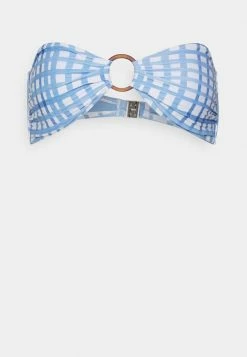 Seafolly AMALFI CHECK RING FRONT BANDEAU - Bikini Top - Amalfiblue -Seafolly Shop d9c6e905fa6b44a48e27df8b7d0a3e4d