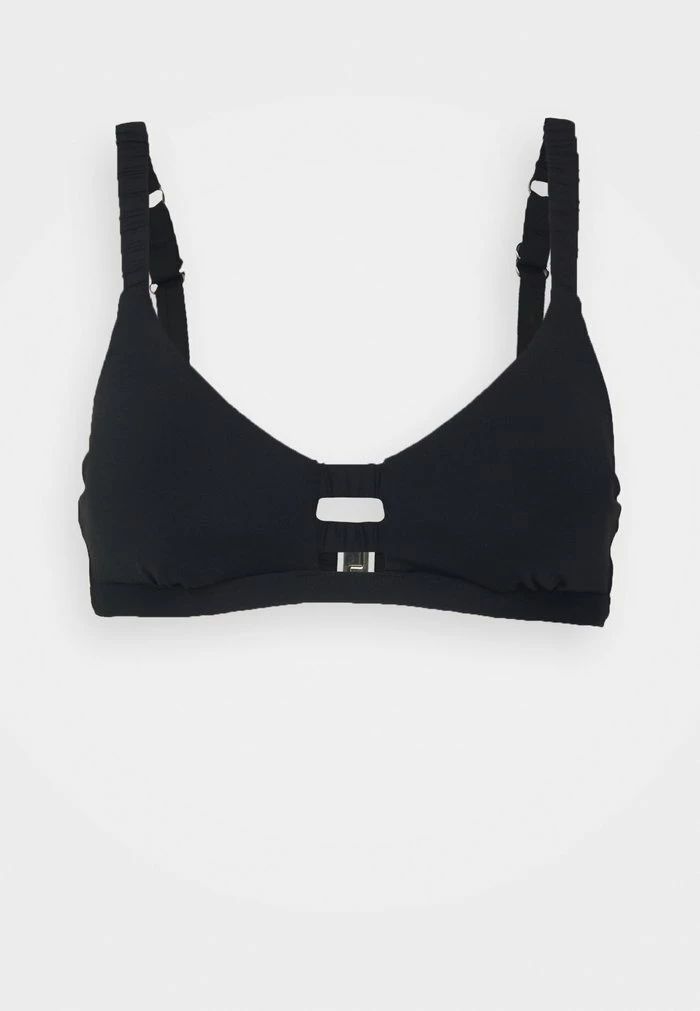 COLLECTIVE GATHERED STRAP BRALETTE - Bikini top - black Seafolly COLLECTIVE GATHERED STRAP BRALETTE - Bikini Top - Black -Seafolly Shop da0d026cd242494bab49a2d24439af47