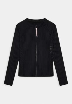 Seafolly LONG SLEEVE RASHIE - Rash Vest - Black