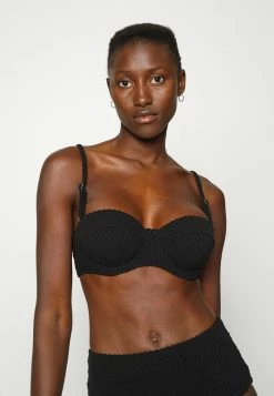 Seafolly RIVIERA BRA - Bikini Top - Black