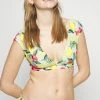 Seafolly LEMONCELLO CAP SLEEVE - Bikini Top - Multicoloured