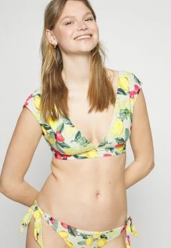 Seafolly LEMONCELLO CAP SLEEVE - Bikini Top - Multicoloured