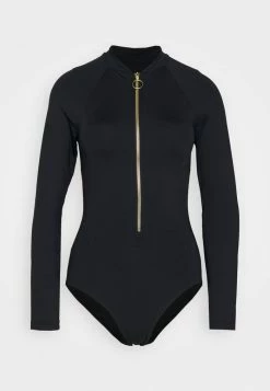 Seafolly COLLECTIVE ZIP FRONT SURFSUIT - Swimsuit - Black -Seafolly Shop e32d0dcd9b834be797b7886b6a746051