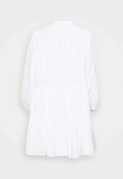 Seafolly BORA BORA FLORA EMBROIDERY TIERED DRESS - Beach Accessory - White -Seafolly Shop e7471e7044aa48b084fa25f596c422f1