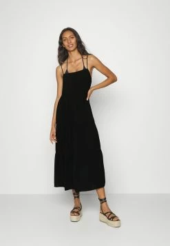 Seafolly BEACH WEEKEND TIER DRESS - Beach Accessory - Black