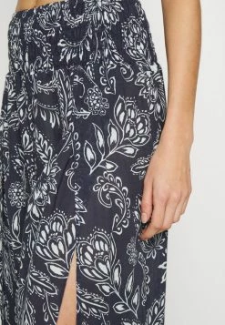 Seafolly FOLKLORE SHIRRING PANT - Beach Accessory - True Navy -Seafolly Shop ecb86b104a084ec79eb77121041ce4e6