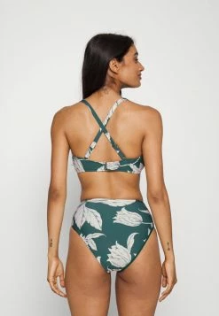 Seafolly FLEUR DE BLOOM HIGH WAIST WRAP FRONT PANT - Bikini Bottoms - Evergreen -Seafolly Shop ef9e6ec9aac14de08b0e7bd57edff137