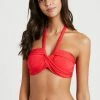 Seafolly BANDEAU - Bikini Top - Red Hot