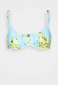 Seafolly FULL BLOOM SWEETHEART UNDERWIRE - Bikini Top - Sky