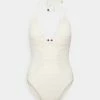 Seafolly DREAM CATCHER HALTER ONE PIECE - Swimsuit - Ecru