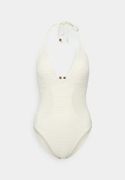 Seafolly DREAM CATCHER HALTER ONE PIECE - Swimsuit - Ecru