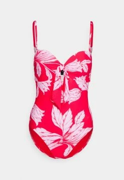 Seafolly FLEUR DE BLOOM TWIST TIE FRONT ONE PIECE - Swimsuit - Chilli Red -Seafolly Shop f736ef18c939460ea0af9d104f12b3ea
