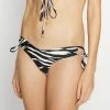 Seafolly SKIN DEEP LOOP TIE SIDE PANT - Bikini Bottoms - Black