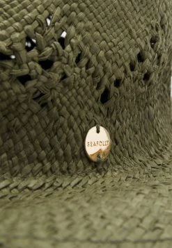 Seafolly SAILS PANAMA HAT - Hat - Olive -Seafolly Shop f824feb19dc346faba1ef6019420ea51