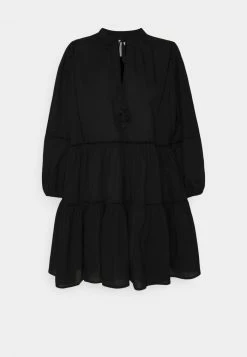 Seafolly BEACH EDIT BAYSIDE LADDER TRIM DRESS - Beach Accessory - Black -Seafolly Shop f84c6494ce154fd99fe9f8fd8a8b41b2