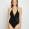 Seafolly DREAM CATCHER HALTER ONE PIECE - Swimsuit - Black