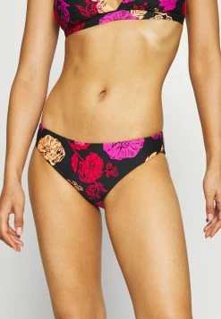 Seafolly FLORAL HIPSTER - Bikini Bottoms - Black