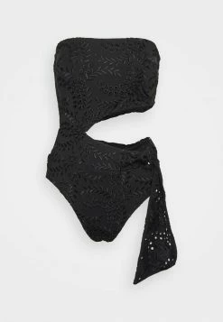 Seafolly COSTA BELLA BANDEAU ONE PIECE - Swimsuit - Black