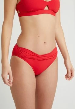 Seafolly TWIST BAND HIPSTER - Bikini Bottoms - Chilli